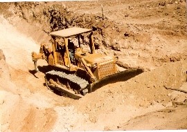 Building dam